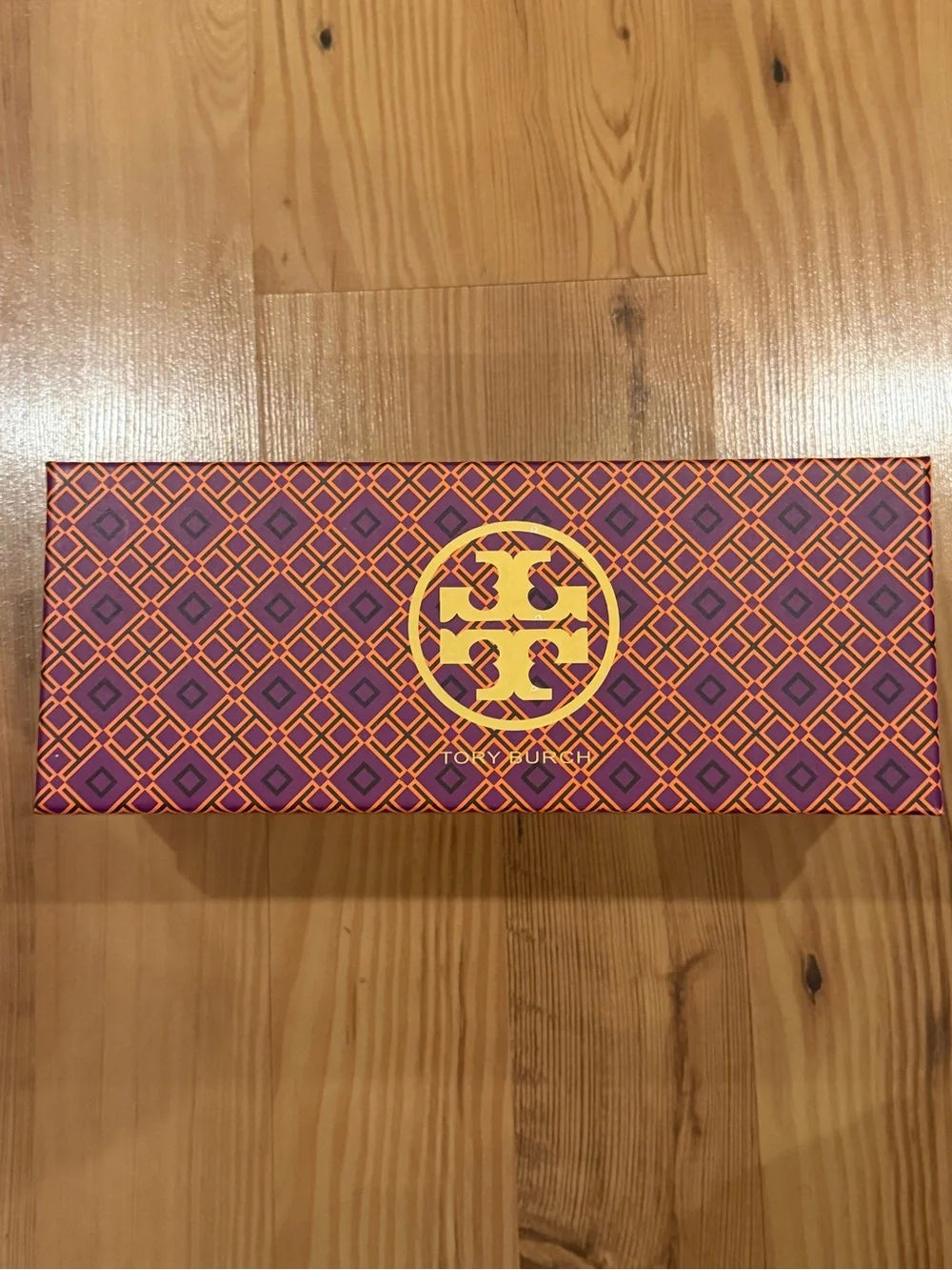 Tory Burch Glossy Black Patent Miller Logo Thong Sandals